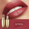 UCANBE Brand Crown Velvet Matte Lipstick Makeup Golden 5 Color Nude Long Lasting Pigment Lips Stick Natural Cosmetic Lip