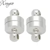 XINYAO 10pcs Round Magnetic Clasps Fit Bracelet Necklace Gold/Silver Color End Clasp Connectors For Diy Jewelry Making F5306