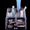 Acryl Klar Make-up Veranstalter Halter Kosmetische Aufbewahrungsbox Make-Up Fall Schublade Lippenstift Display Stand Makeup Tools