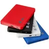 Freeshipping 2,5 "SATA HDD FESTPLATTE HD USB 2.0 SLIM CASE BOX EXTERNER LAUFWERKADAPTER + KABEL