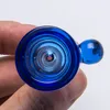 Glass Smoking Accessories bowl With Handle Color Mix Bong Bowl 14mm 18mm Male Piece Water Pipe Dab Rig Bowls Heady Colored