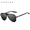 GUZTAG Unisex marca clásica hombres gafas de sol de aluminio HD polarizado UV400 espejo hombre gafas de sol mujeres para hombres gafas de sol G9828