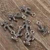 100 peças 24x13mm liga de prata antiga pequenos acessórios pingente coral planta cacto amuletos para colar faça você mesmo joias find2873903