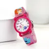 Kid Watch 3D Cartoon Sea Lovely Kids Girls Boys Barn Studenter Quartz Armbandservy Mycket populär Wristwatc Sports Clock