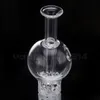Cyclone Riptide Glass Bubble Carb Cap OD 31mm 석영 Banger 손톱 용 공기 구멍 19.5mm Enail Glass Bong Dab Oil Rigs 768