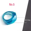 SNASAN Moule en silicone pour bijoux, bague, 6styles, moule en résine de silicone, outil fait à la main, bricolage artisanal, moules en résine époxy 8657643