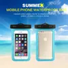 Camouflage Vattentät Väska Universal Vattentätpåse Armband Påse Skydd för alla iPhone XR XS X 8 7 6S 6 Plus Samsung S9 S8 Cell Phone Bag