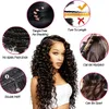 Dhgate Ananas Welle Eurasischer Filipino Peruanischer Inder Malaysian Brasilianischer Haarwebart 3/4 Bundles Deepwave Hair Weft für schwarze Frauen