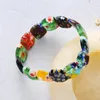 Offre spéciale Bracelet à breloques en verre de Murano pour femmes Bracelet de perles d'inspiration Murano bijoux de mariage saint-valentin