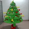 2018 Hot new EVA Material snow Christmas tree Mascot Costumes Crayon Cartoon Apparel Birthday party Masquerade