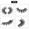 5 pairs 3D vizon sahte kirpikler lashes doğal makyaj kirpik uzatma uzun çapraz hacimli yumuşak sahte göz lashes F820