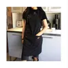 Canvas Apron Outsides BBQ Senior Green Bib Kitchen Cleaning Apron for Women Men Cooking Restaurant Waitress Custom Print Logo