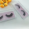 Seashine custom private label packaging 3d natural looking faux mink full strip lashes fashion style eyelash packaging manufacturer