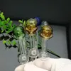 Skull bone filter Glass Bbong Wwater Pipe Titanium nail grinder, Glass Bubblers For Smoking Pipe Mix Colors