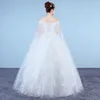 Дешевые мода Real Photo Customizd vestido де noiva де 2018 Свадебное платье новый корейский плюс размер Белый Принцесса невесты мяч лепесток