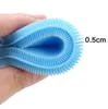 Fruit Vegetable Multi-purpose Food Grade Silicone Dishwashing Sponge Brush Antibacterial Kitchen Cleaning Pad GA175