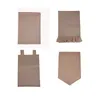 Jute Tuin Vlag DIY Liene Yard Decoratieve Vlaggen Opknoping Home Aangepaste Afdrukdecoratie Banner Advertenties Vlaggen