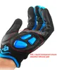 Winter Fietsen Handschoenen Touch Screen Gel Sport Schokbestendige Weg Volledige Finger Fiets Handschoen voor Mannen Vrouw