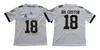 NCAA Central Florida Üniversitesi Shaquem Griffin Jersey Erkekler Futbol Siyah Beyaz UCF Knights Kolej Formaları AAC Dikişli Kalite