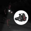 1200lm XPE Outdoor Sport Lauflichter Q5 LED Nachtlaufwarnleuchten USB-Aufladung Brustlampe Weißes Licht Taschenlampe224b