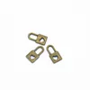 1000 PCS / Lot Lock Charms pendant 2 Sided Locklock مع Heart Cutout 16 * 8mm 4 ألوان للخيار