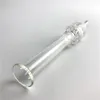 Palha de vidro de 6 polegadas para unhas Mini coletores de néctar Cachimbos de água Rig Stick com vidro grosso Pyrex transparente com filtro de favo de mel Dicas para fumar cachimbos de mão