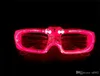 Ficklampa glasögon LED kallt ljusglasögon mode stil multi color party prop christmas party dekorera prydnad 1 99mw ff