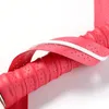 10 kleuren anti-slip ademende sport over grip zweetband tennis overgrijpt tape badminton racket handgrepen tape zweetband rood