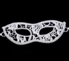 20pcs Sexy Lovely Lace en dentelle Halloween Masquerade Masks Party Masks Venetian Party Mash Face Mask For Christmas White Wedding Bride6617719