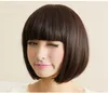 fashion bob hairstyle women festival christmas Synthetic wigs Short Straight bob Wig halloween female women Hair decoration wigs