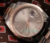41mm Hot sale Luxury WATCHES 126331 18k Rosegold Herren Watch Shap Round Movement Automatic Man Wristwatch