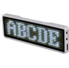 LED NAME TAG Мир Кубок бирки Аккумулятор 44x11 Точки Красное Цвет Прокрутка Сообщение Светодиодное имя Значок