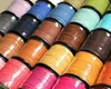 15 colors 95M 3mm x 15mm Multicolor Flat Faux Suede Korean Velvet Leather Necklace Cord DIY string Rope Thread Lace Jewelry Makin9893164