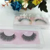 Seashine custom private label packaging 3d natural looking faux mink full strip lashes fashion style eyelash packaging manufacturer