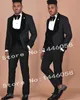 2019 Costume Homme Terno Masculino velours revers Tuxedos marié costumes de fête dernière conception costumes de mariage pour hommes 3 pièces meilleur Homme