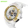 Sanda Brand Luxury Women Watch Watch Fashion LED Digital Wast Watch Women Sport Clock Montre Femme Reloj Mujer S915314R