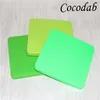 200ml Containers Silicone Box Silicon Square Container Big Wax Jars Dishes Mats Dab Dabber Tool Large Pizza Jar Vaping FDA Approved