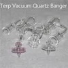 TERP Slopper Vakuum Quartz Bangers Sundries 10mm 14mm 18mm Manliga Kvinnliga Banger Nails För Glas Bongs Dab Rigs