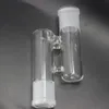 Adaptador de vidrio para fumar Reclaim Catcher adaptadores Dos juntas de tamaño hembra para tuberías de agua Bong de vidrio