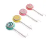 Pé Limpo Scruber Removedor de Pele Dura Esfregar Pedra-Pomes Pedra Limpa Pé Bonito Lollipop Pé File Scrubber Scrubber ferramenta Pedicure EEA237