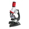 Kinder Stereo Science Microscope 1200x Zoom Biological Microscope Kit verfijnde wetenschappelijke instrumenten Educatief speelgoed voor kind