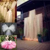 30Color Organza Roll Tulle Sheer Fabric för DIY Wedding Party Chair Sash Bow Table Runner Swags Foral Cake Cup Decor