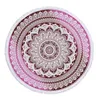 Round Beach Towel Superfine Fiber With Tassel Picnic Mandala Round Towels