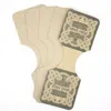 Ręcznie robione Tagi Drukowane Naszyjnik Karty Display Karty Biżuteria Bransoletka Tagi Pakowanie karty Vintage Akcesoria