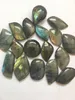 5pcs entièrement drops blueabradorite Natural Labradorite Crystal Pendant Guérison polie pour J9550918