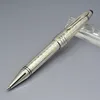 Promotion 6 couleurs métal stylo à bille bureau administratif papeterie mode écriture recharge stylos pour cadeau d'anniversaire