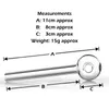 Pipa per fumo in vetro Pipa per bruciatore a nafta in vetro Pyrex Tubi dritti Narghilè trasparente Grande chiodo per tubo