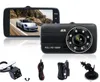 2CH CAR DVR Dashcam Recorder Auto Video Registrar 4 "IPSスクリーン170度ナイトビジョンモーション検出Gセンサー
