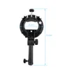 S -Type Bracket Handheld Mount Mount Bracket Bracket مع مقبض لـ Speedlite Flash Softbox1520236