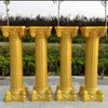 Luxury Party Decoration Gold Roman Columns Plast Pelare Road Cited Wedding Props Event Tillbehör 4 st